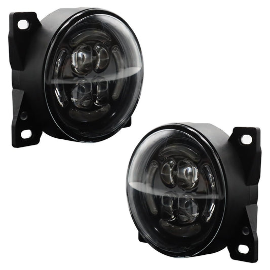 1 Pair LED Fog Lights Compatible With 2011 - 2015 Peterbilt 587 2014 - 2021 Kenworth T660 - SLBSTORE