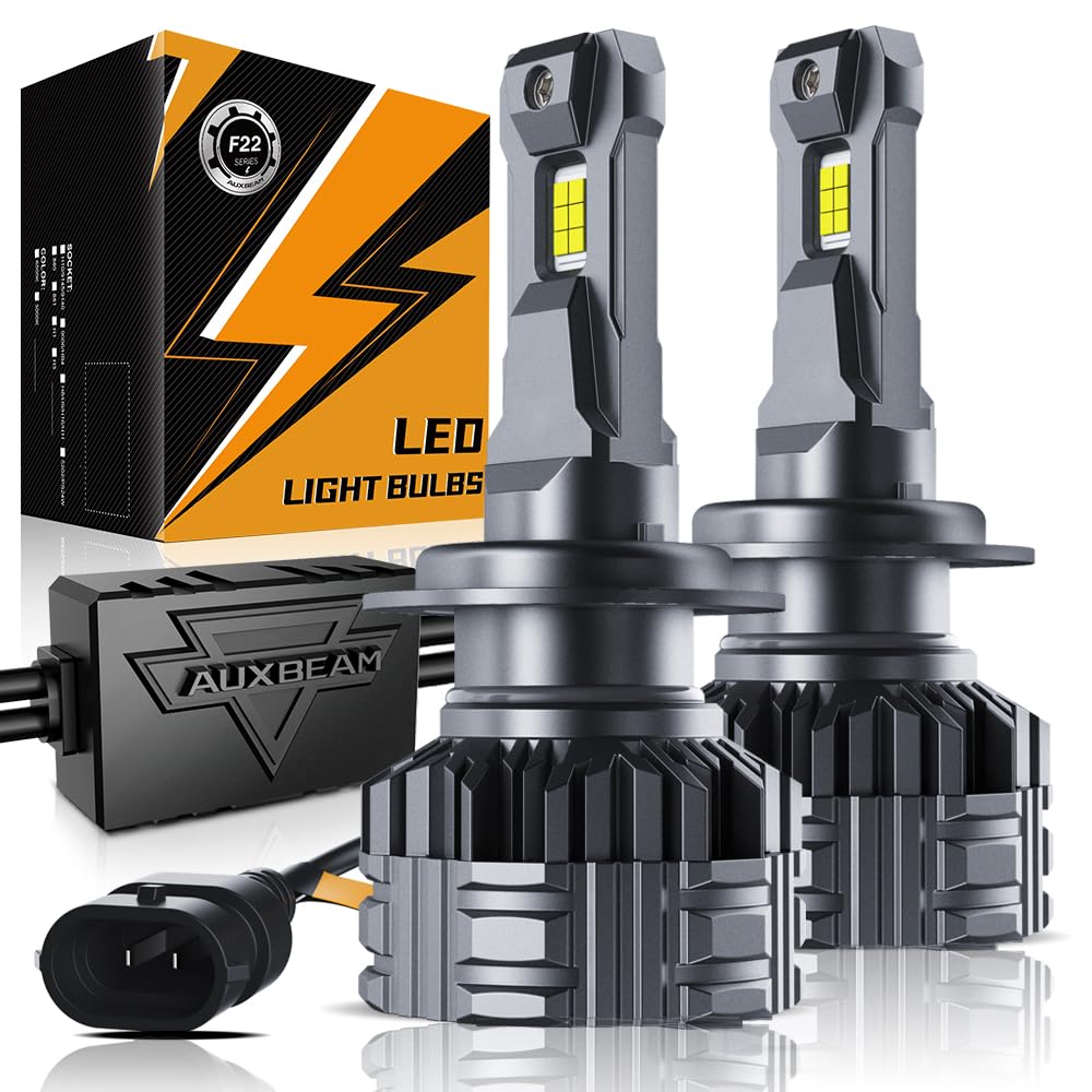 HIGH BRIGHTNESS F22 SERIES 24000LM 110W LED HEADLIGHT BULBS 6500K COOL WHITE - SLBSTORE