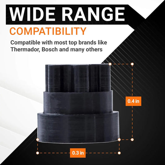 Thermador Bosch Grate Feet Part Compatible With Part Number 00618112 (Pack Of 20) - SLBSTORE