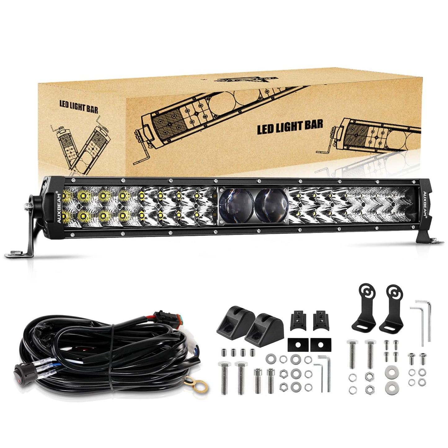 New 5D-PRO Series Super Bright LED Light Bars - SLBSTORE