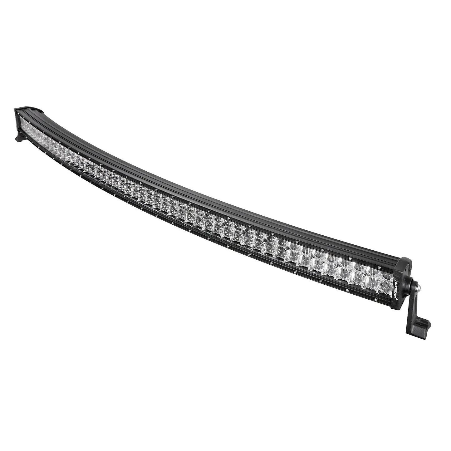 Auxbeam New 52 Inch V - PRO Series Curved RGBW Color Changing Off Road Led Bar - SLBSTORE