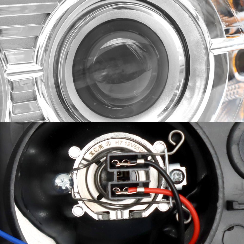 Chrome Headlights Assembly Compatible With 2008 - 2018 Peterbilt 388 389 Passenger Side - SLBSTORE