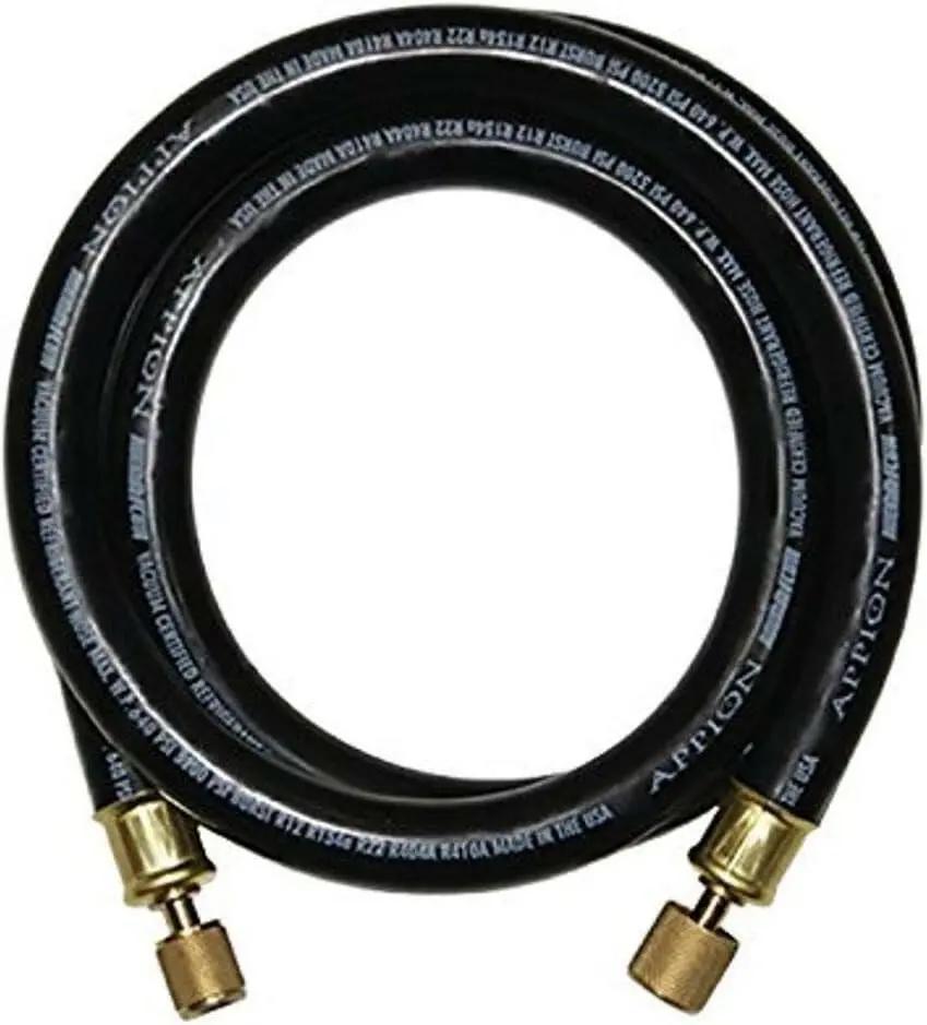 Appion MH120006EAK MegaFlow 6 ft ½" Vacuum Hose – 1/2" Dia, 3/8" FL to 1/4" FL - SLBSTORE