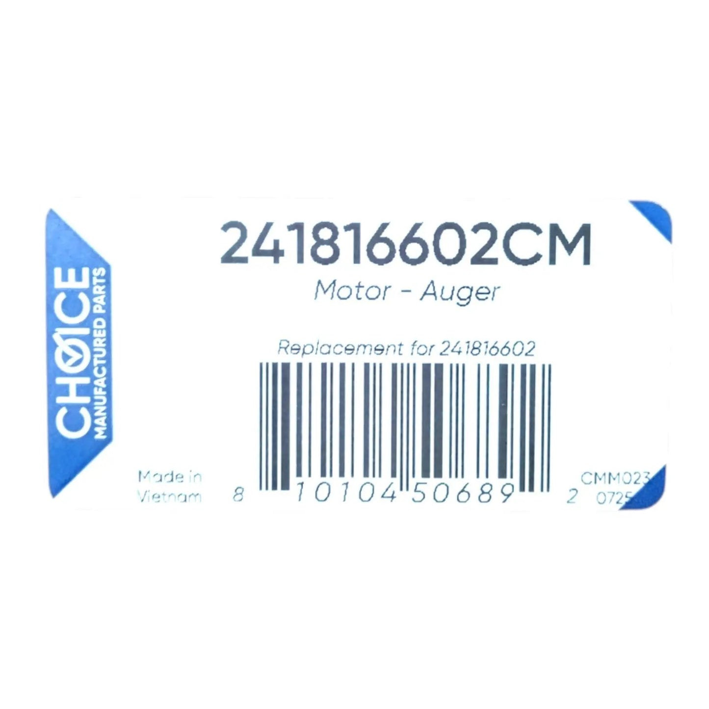 Choice Part 241816602 Ice Auger Motor for Frigidaire Refrigerators - SLBSTORE