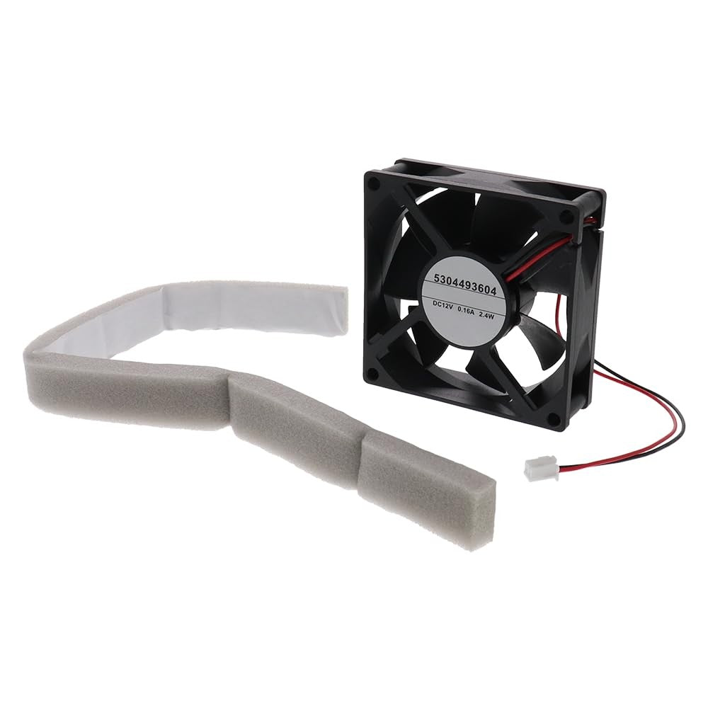 Exact 5304493604 Refrigerator Ice Maker Cooling Fan and Gasket Kit for - SLBSTORE