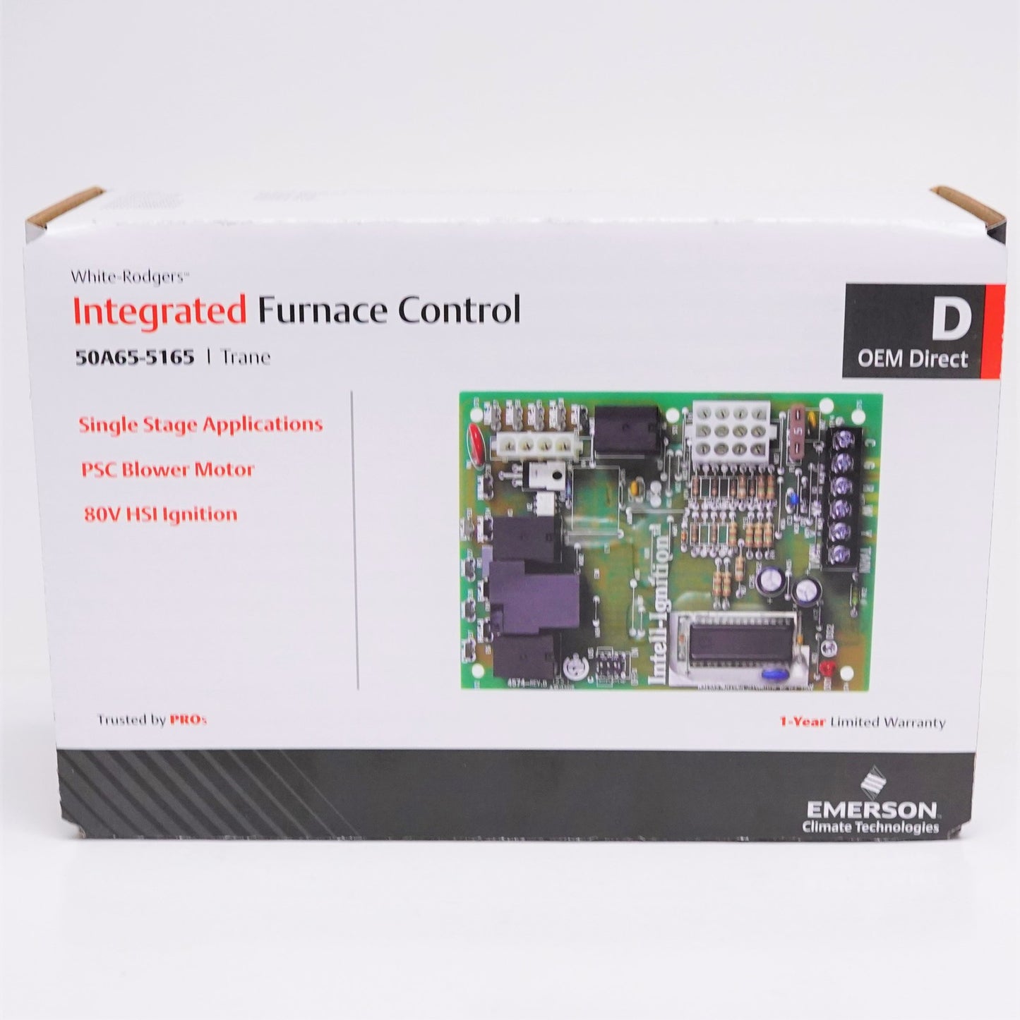 White Rodger Furnace Fan Control 50A65-5165 for Trane CNT03076 CNT03798 CNT05164 - SLBSTORE