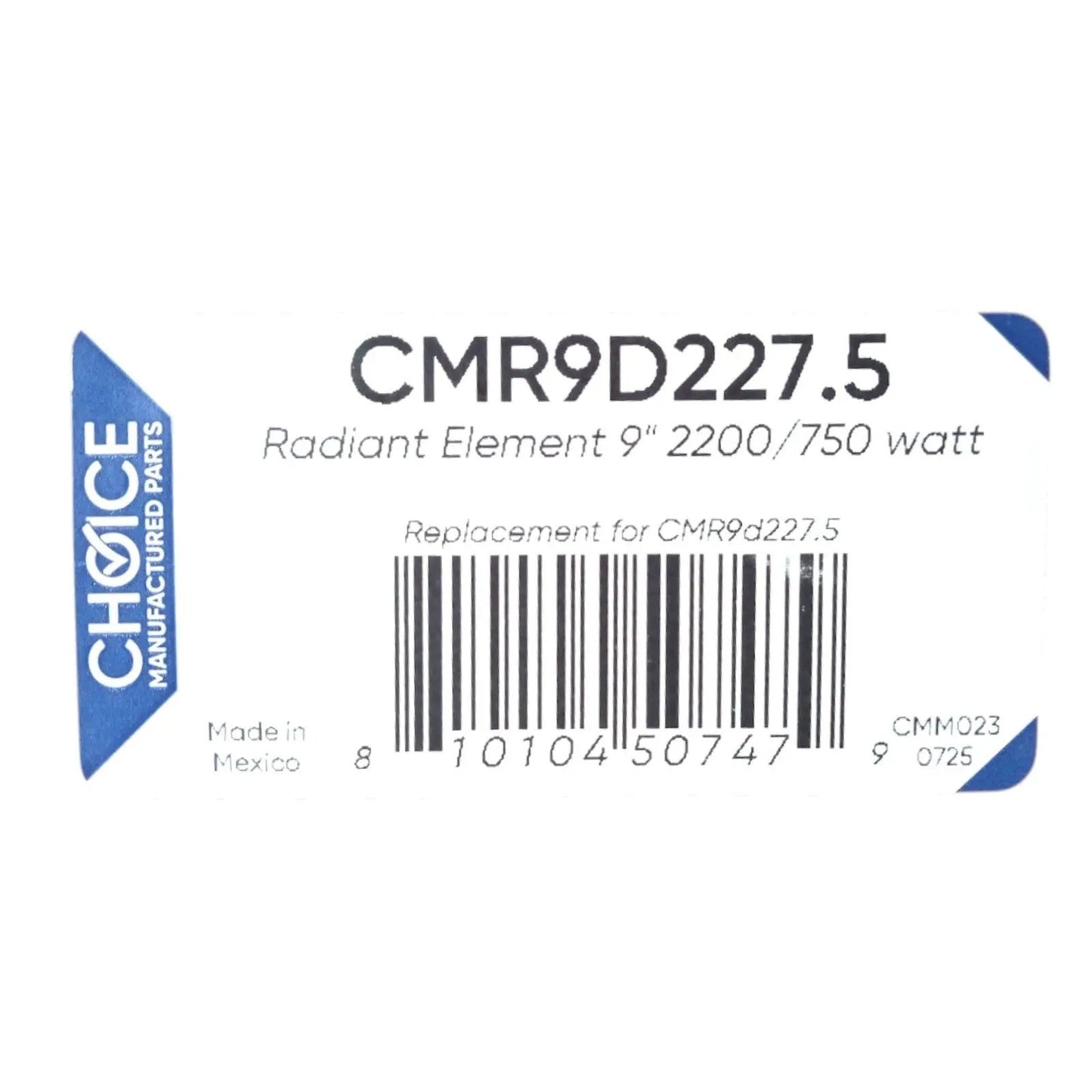 Radiant Burner Stove Element Eye for Whirlpool Range WPW10162365 W10823709 - SLBSTORE