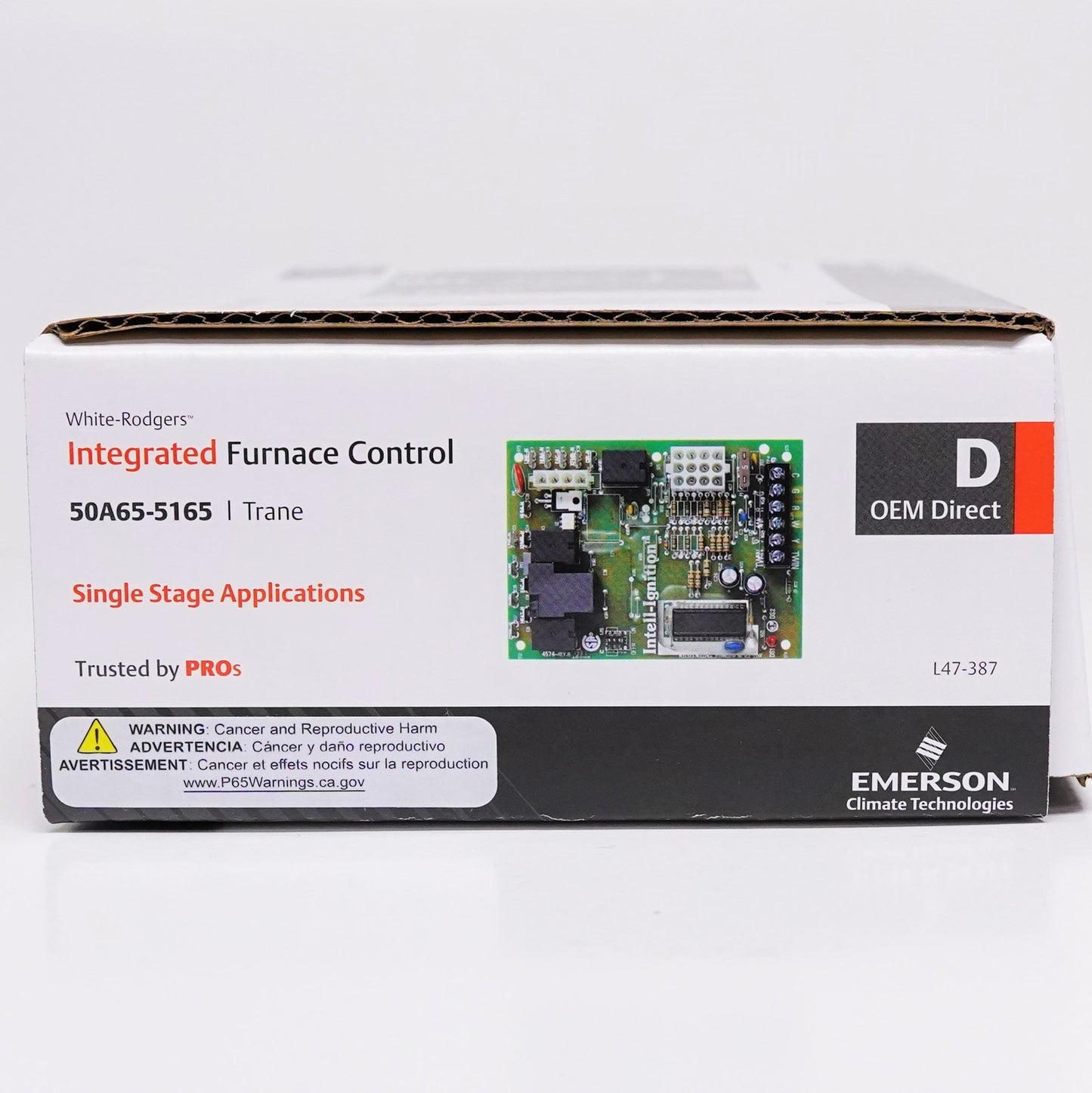 White Rodger Furnace Fan Control 50A65-5165 for Trane CNT03076 CNT03798 CNT05164 - SLBSTORE