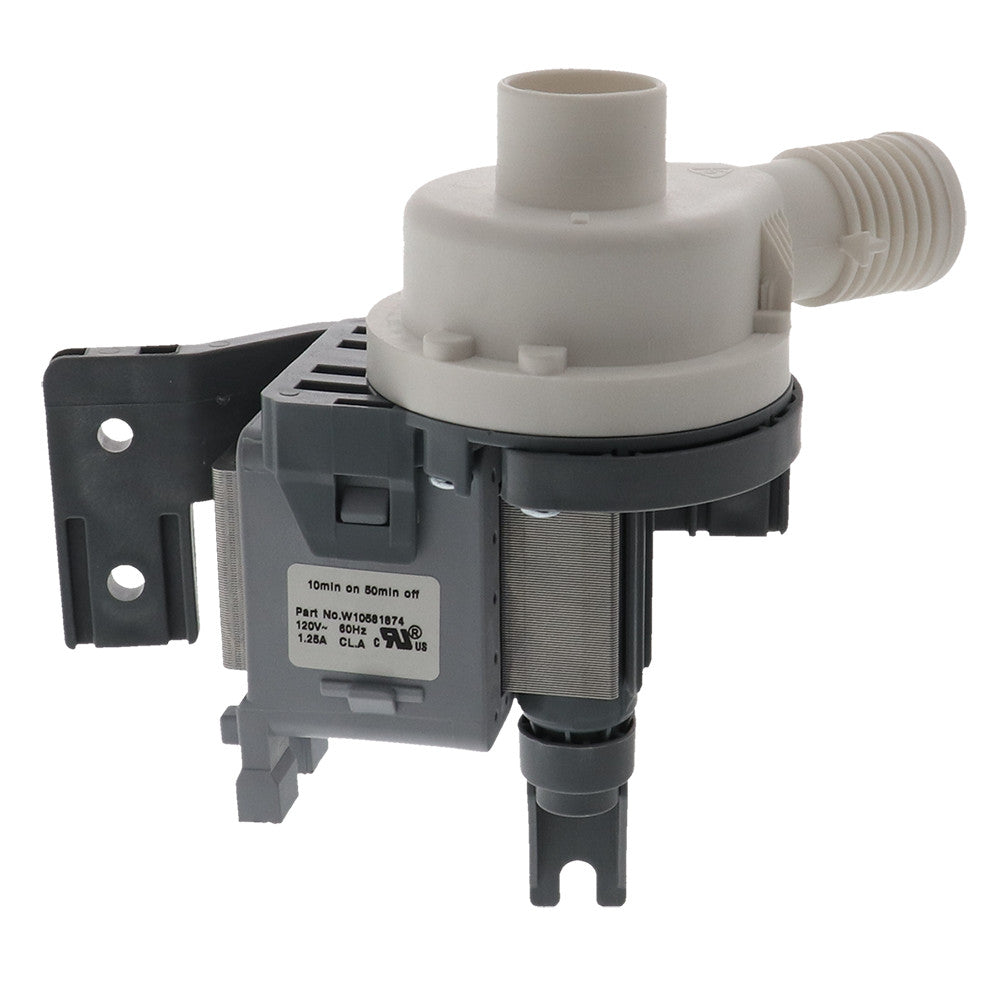 Washing Machine Pump for Whirlpool W10581874 - SLBSTORE