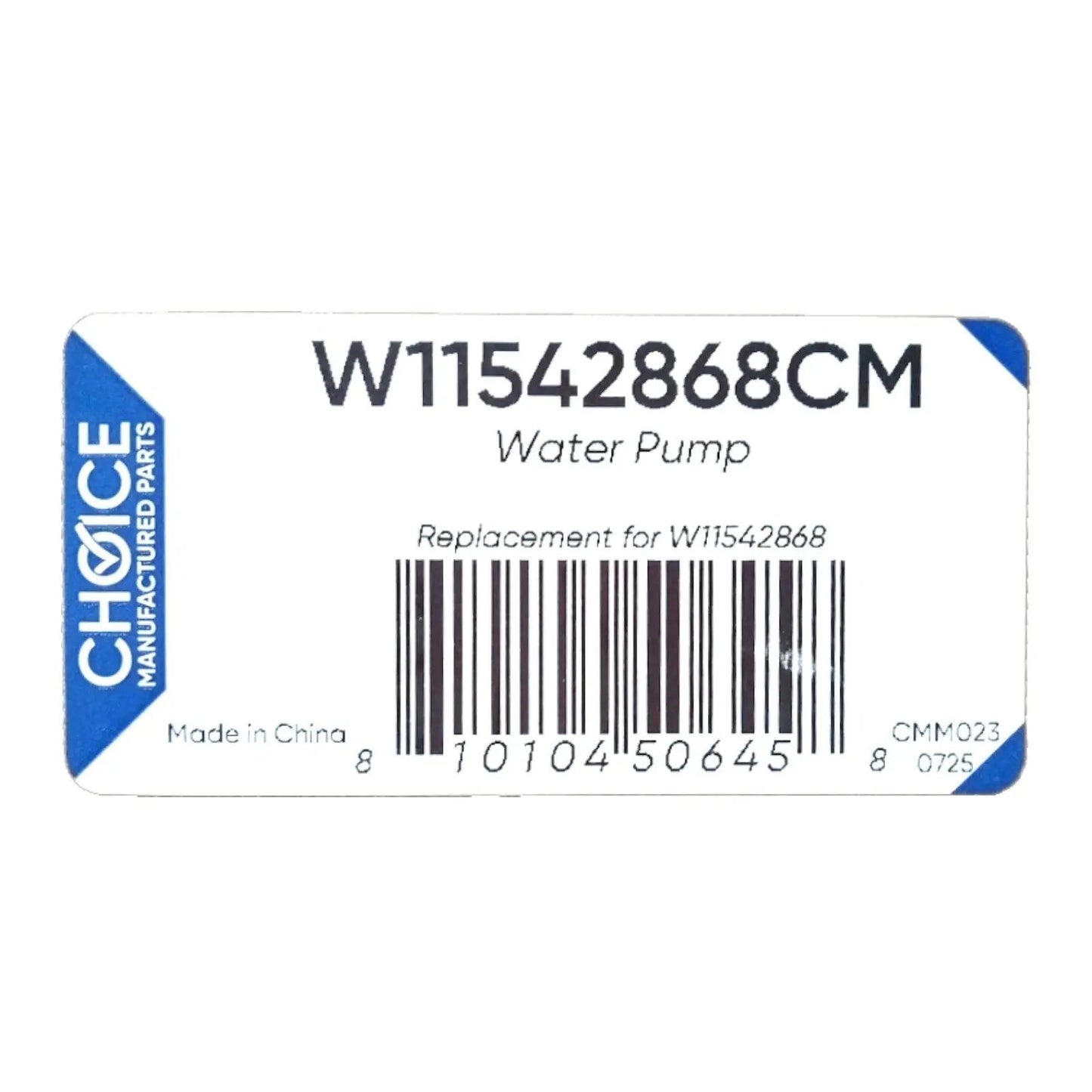 Choice Part W11542868 Ice Maker Water Pump for Whirlpool IceMaker - SLBSTORE