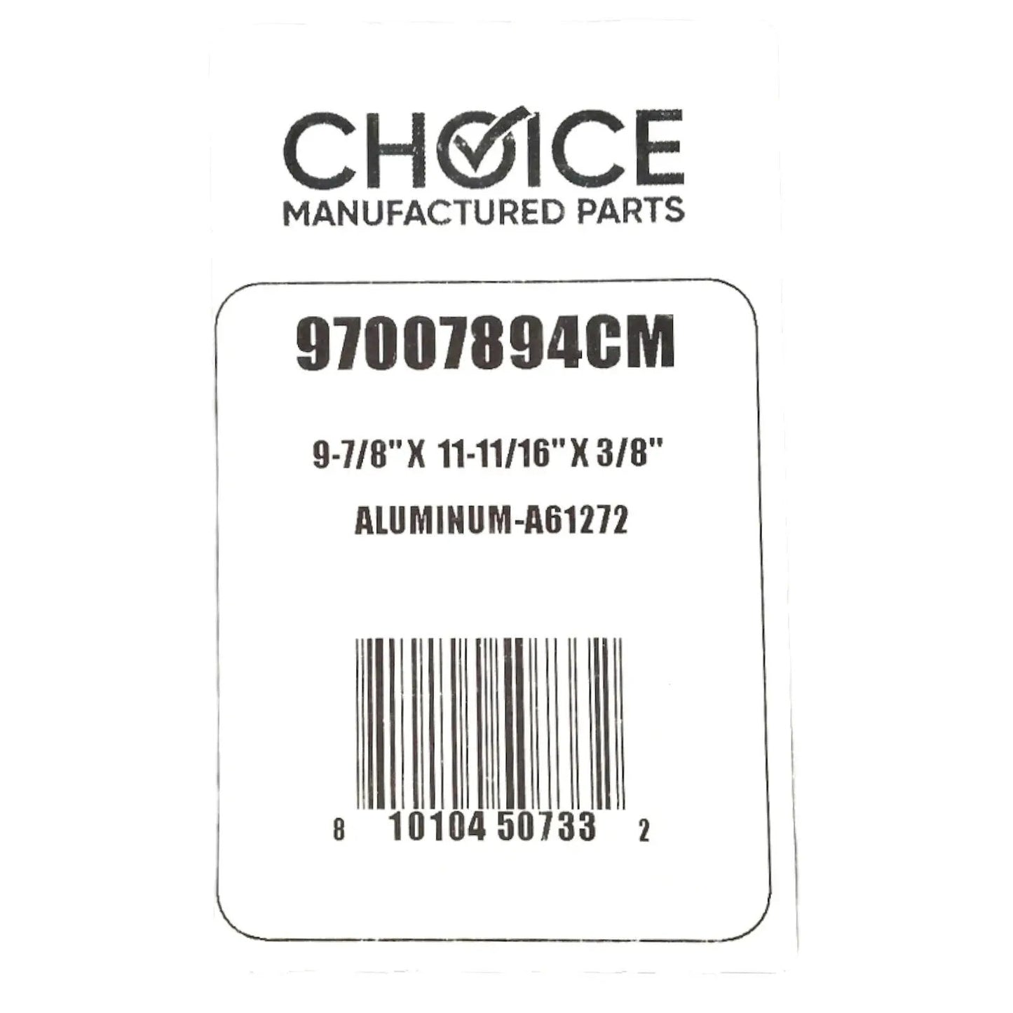 Choice Part 97007894 Aluminum Grease Range Vent Hood Filter for Broan - SLBSTORE