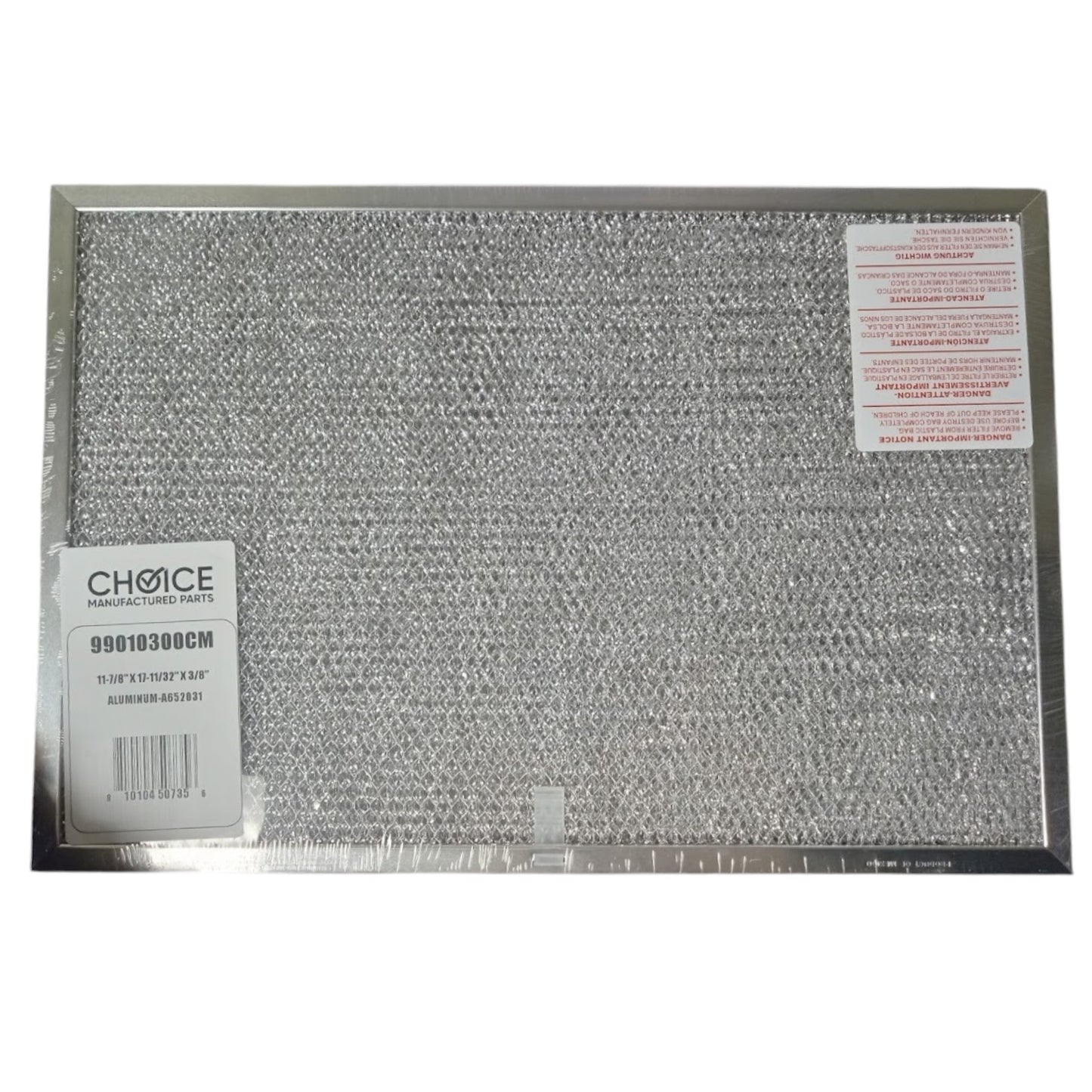 Choice Part 99010300 Aluminum Grease Range Vent Hood Filter for Broan - SLBSTORE