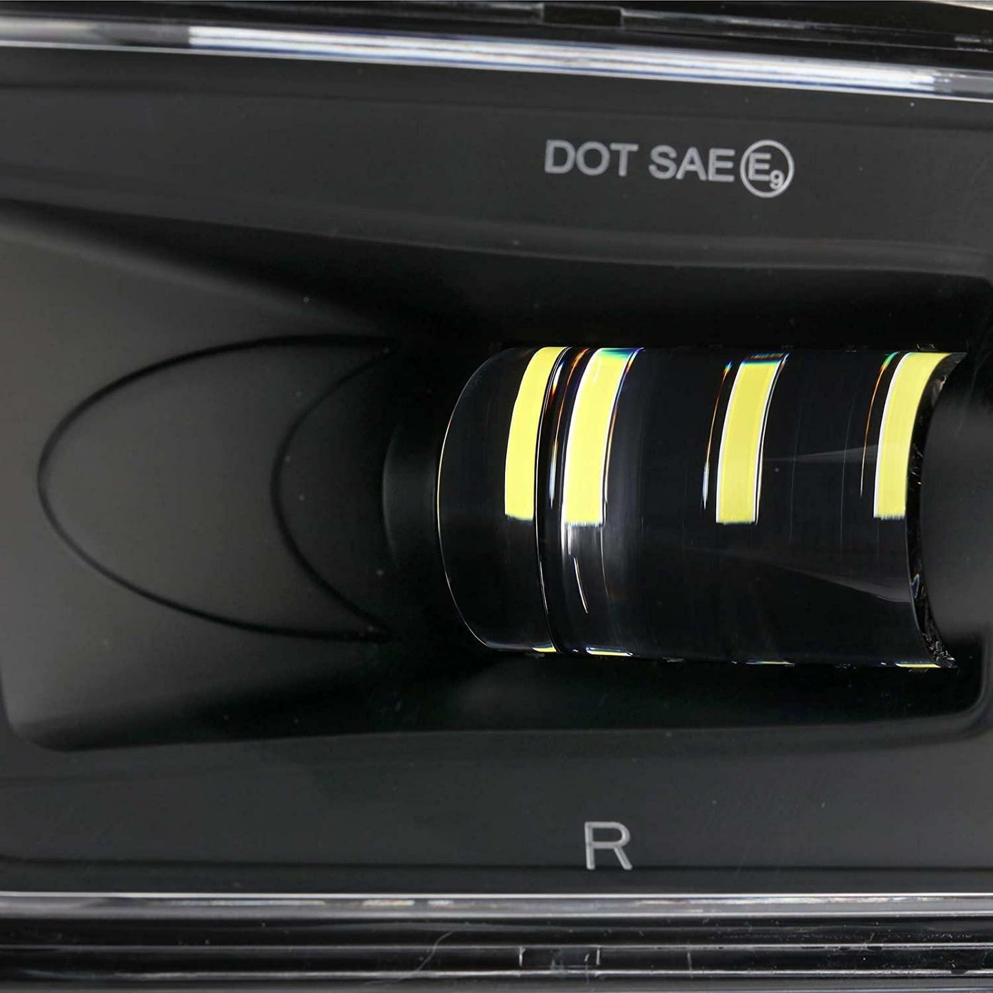 LED Fog Lights Dodge Ram 1500 2009 - 2012, Ram 2500/3500 2010 - 2018 Auxbeam (Black) - SLBSTORE