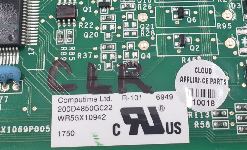 GE 200D4850G022 Refrigerator Fully Genuine Refurbished Control Board - SLBSTORE