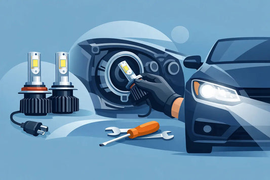 How to Install LED Headlight Bulbs - SLBSTORE