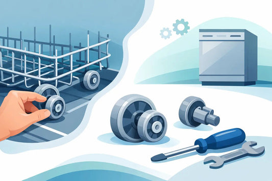 Dishwasher Rack Wheel Replacement Made Simple - SLBSTORE