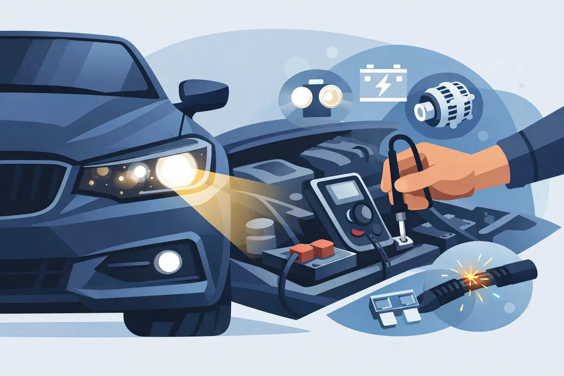 Why Headlights Flicker and What to Check First - SLBSTORE