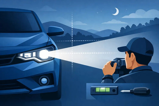 How to Aim LED Headlights the Right Way - SLBSTORE