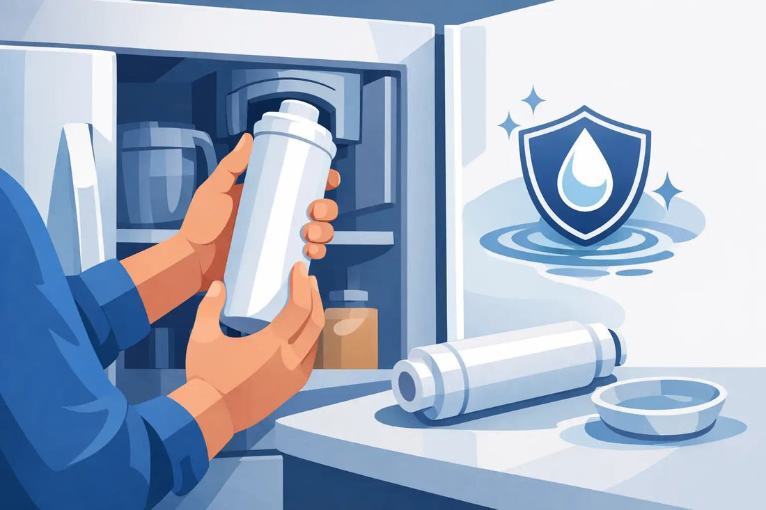How to Replace Refrigerator Water Filter Safely - SLBSTORE