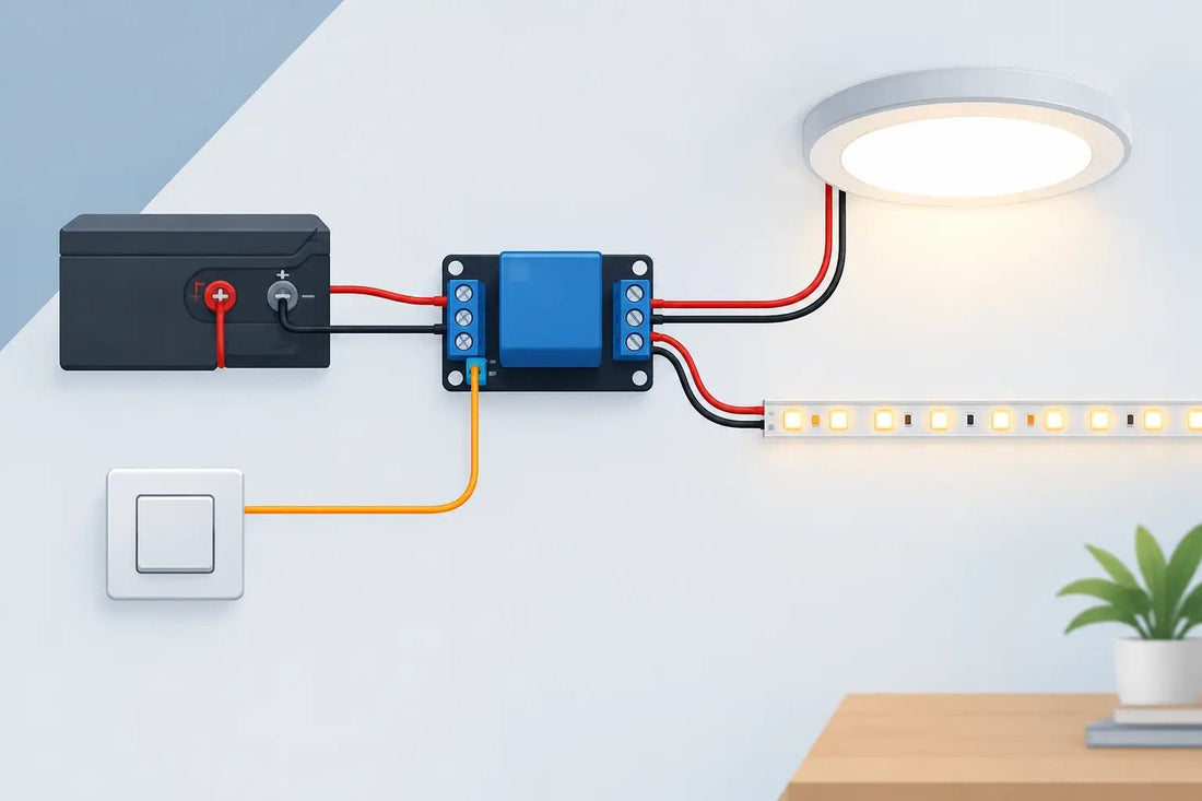 Relay Wiring for LED Lights: A Practical Guide - SLBSTORE