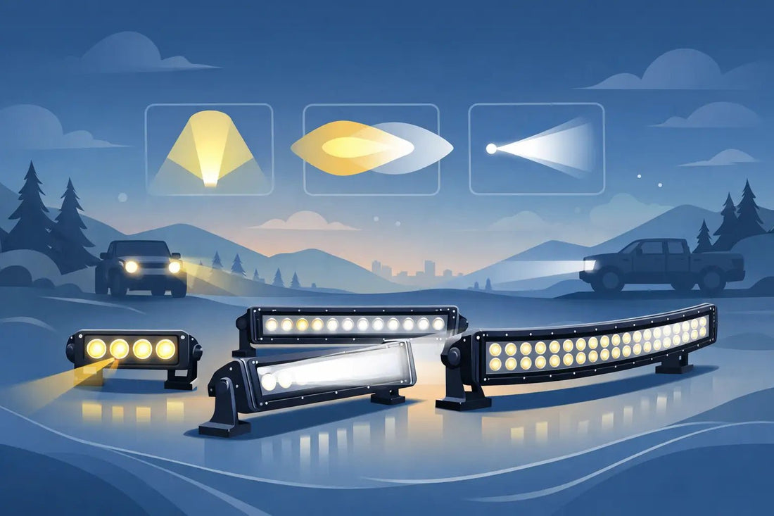 LED Light Bars: Choose the Right Beam and Size - SLBSTORE