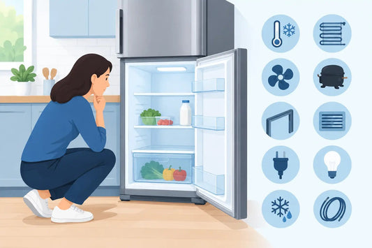Refrigerator Not Cooling Why? 10 Checks to Make - SLBSTORE