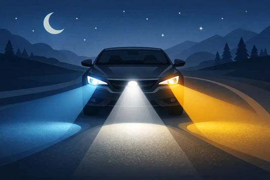 LED Headlight Color Temperature Guide for Better Night Visibility - SLBSTORE