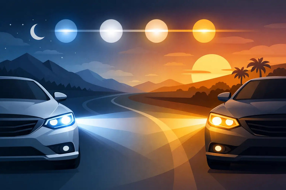 What Color Temperature Is Best for Headlights? - SLBSTORE