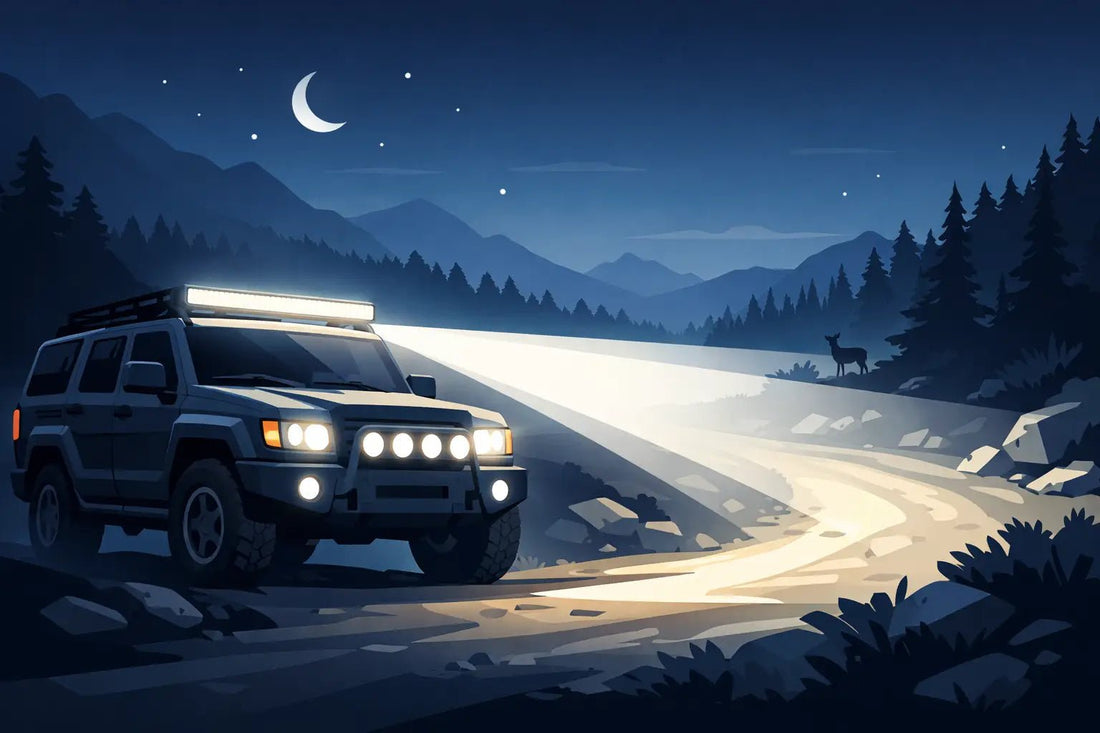 Auxbeam Light Bars for Better Night Visibility - SLBSTORE