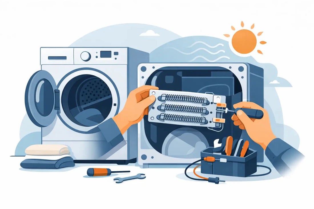 Dryer Heating Element Replacement Done Right - SLBSTORE