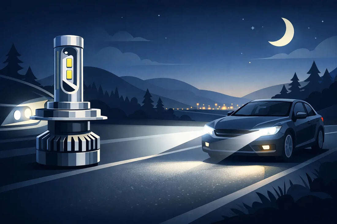 How LED Headlight Bulbs Improve Night Driving - SLBSTORE