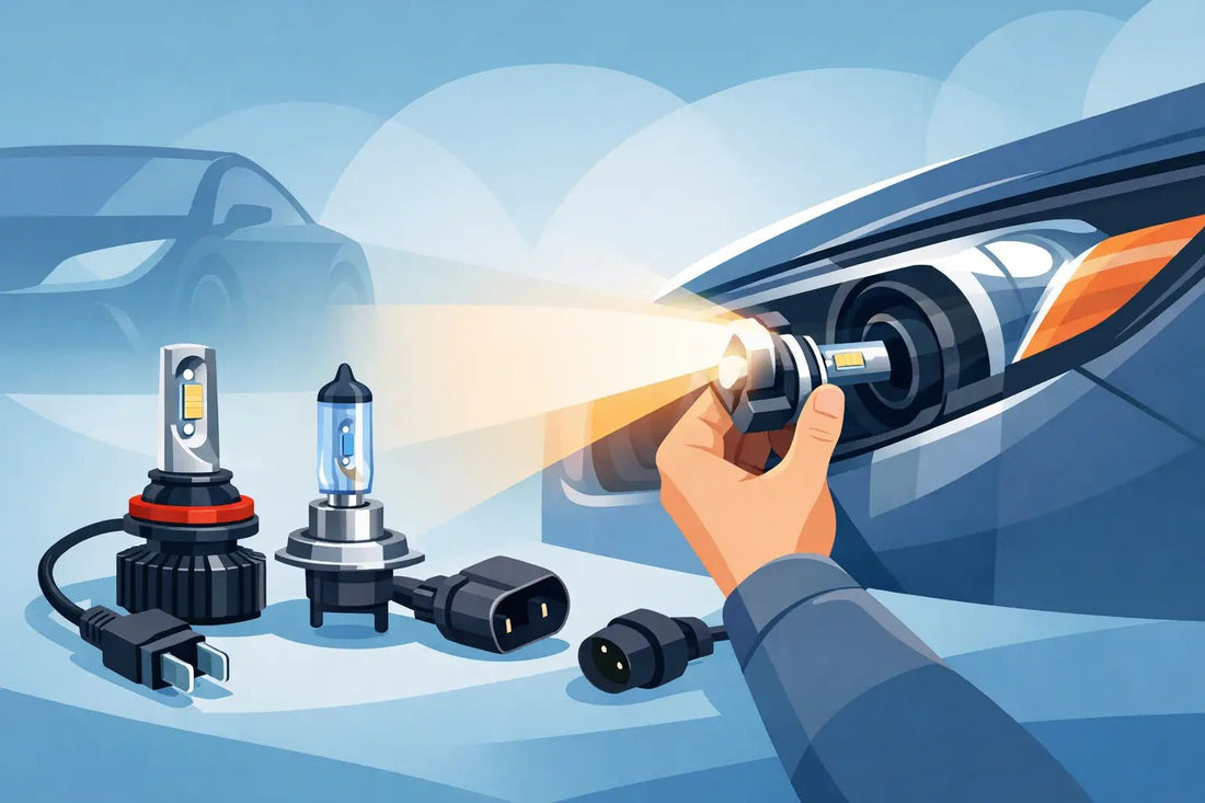Plug and Play Headlight Bulbs That Actually Fit - SLBSTORE