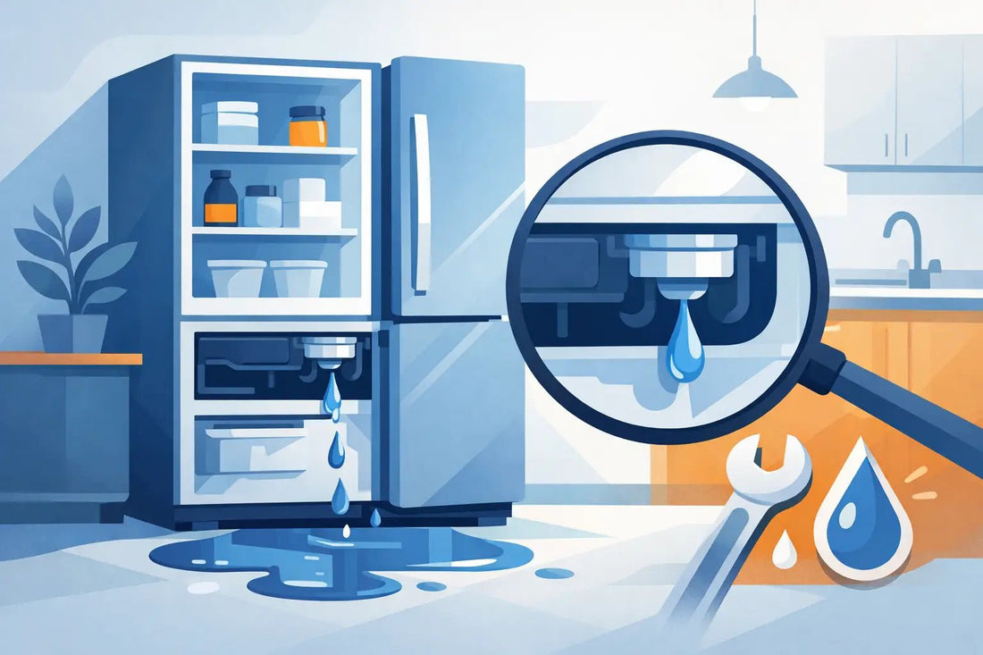 Why Is My Refrigerator Leaking? Find the Cause - SLBSTORE