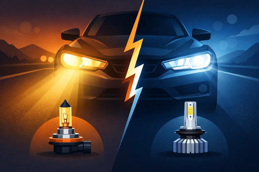 Halogen vs LED Headlights: Which Wins? - SLBSTORE