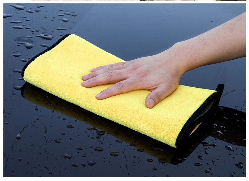 Car wash towel cleaning cloth special towel not lint car glass absorbent rag non - deer skin towel thickening without leaving marks - SLBSTORE