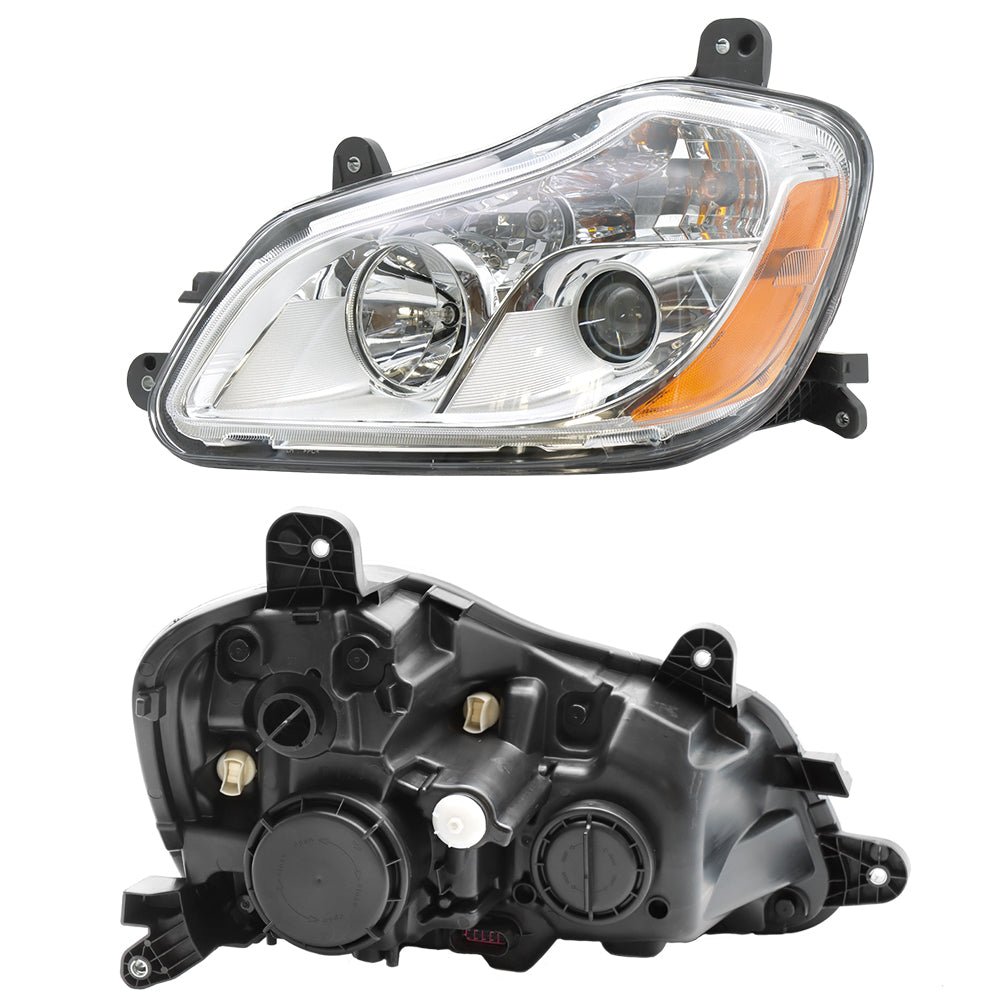 Headlights Fits 2013 - 2021 Kenworth T680 Headlight, Right Passenger Side - SLBSTORE