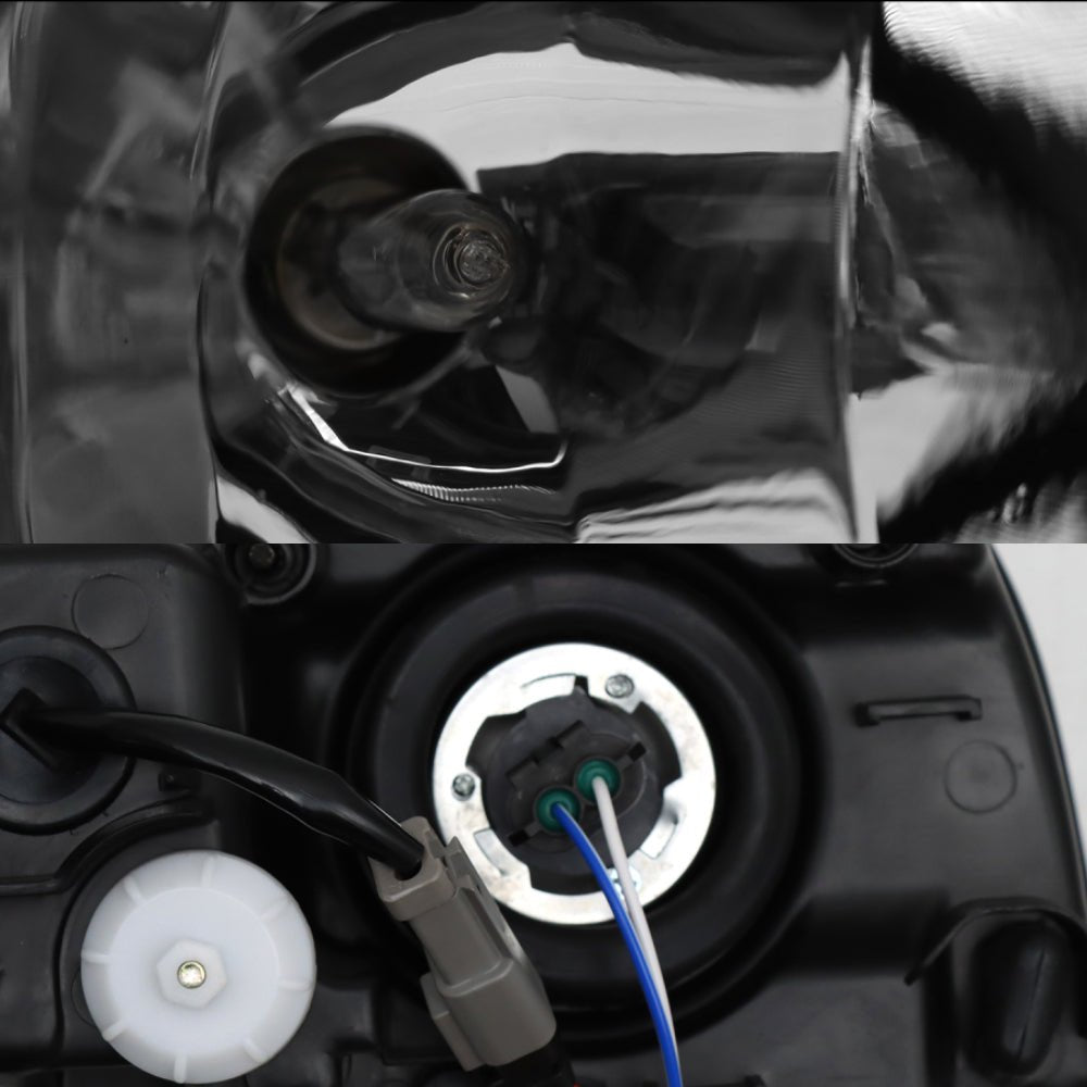 Chrome Headlights Assembly Compatible With 2008 - 2018 Peterbilt 388 389 Pair - SLBSTORE