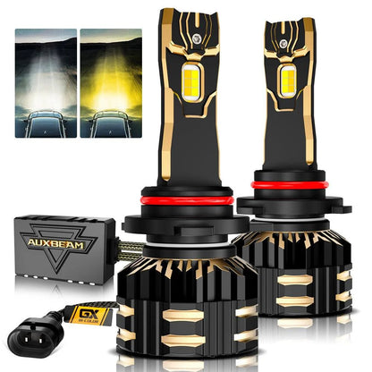 AUXBEAM HIGH POWER & BRIGHTNESS GX BI-COLOR SERIES 25000LM 110W LED HEADLIGHTS DUAL COLOR SWITCHBACK - SLBSTORE