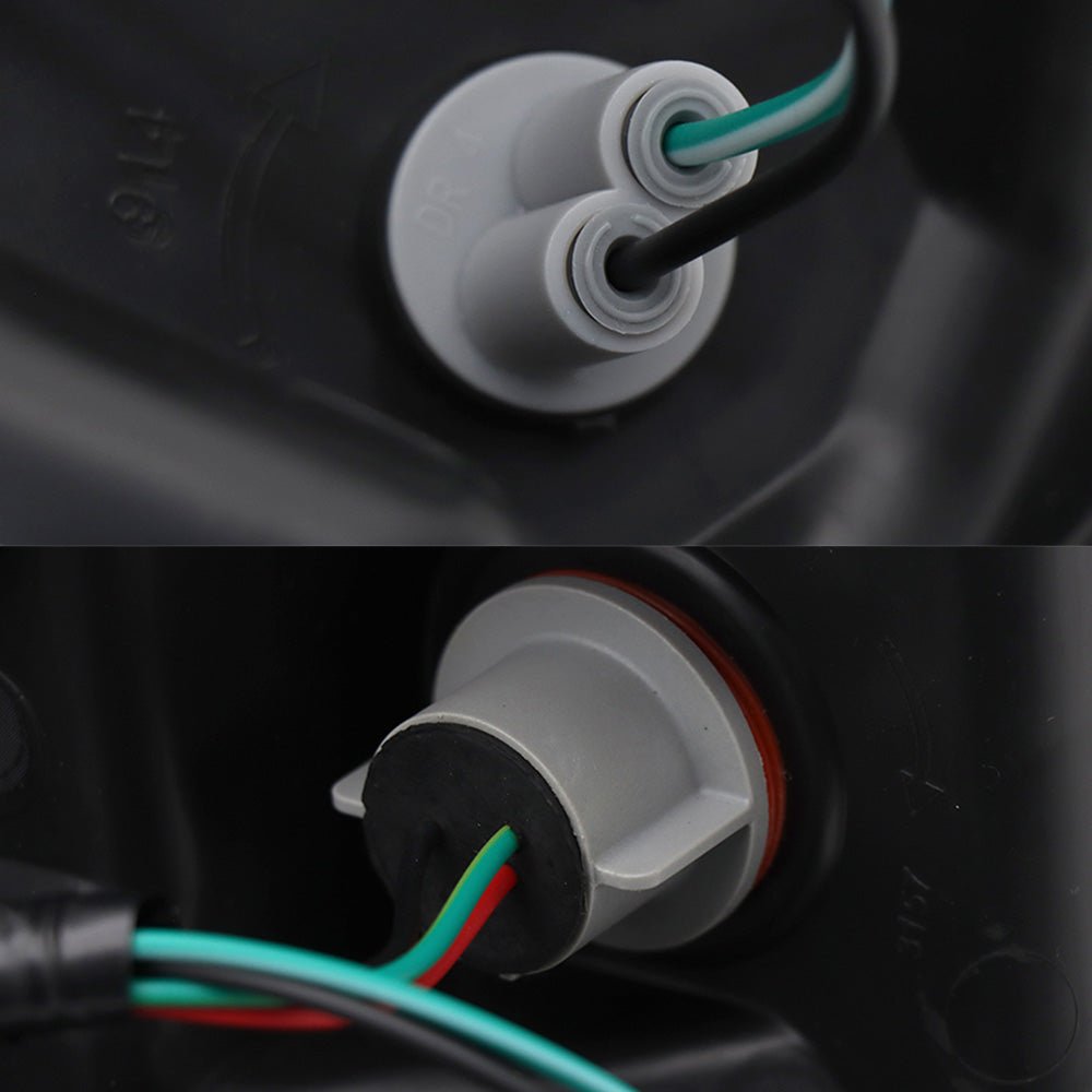 For Volvo VNL 2004 - 2017 Truck Black Projector Halogen Headlight Right Passenger - SLBSTORE