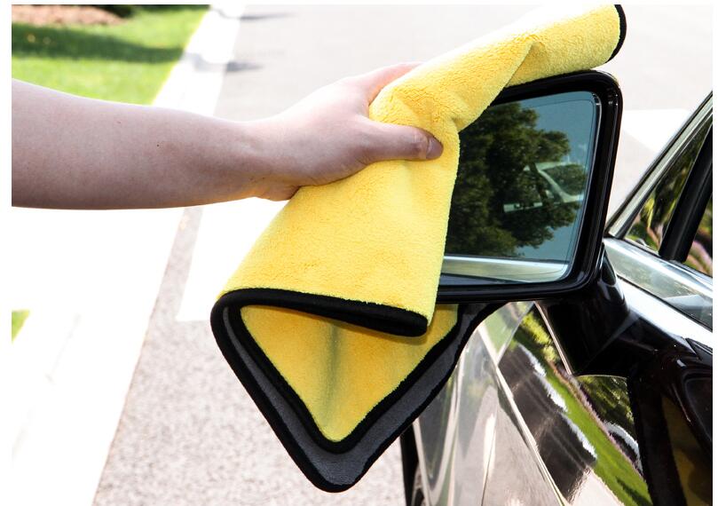 Car wash towel cleaning cloth special towel not lint car glass absorbent rag non - deer skin towel thickening without leaving marks - SLBSTORE