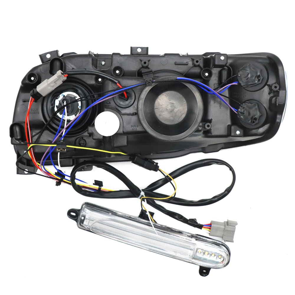 Chrome Headlights Assembly Compatible With 2008 - 2018 Peterbilt 388 389 Passenger Side - SLBSTORE