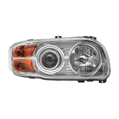 Chrome Headlights Assembly Compatible With 2008 - 2018 Peterbilt 388 389 Passenger Side - SLBSTORE