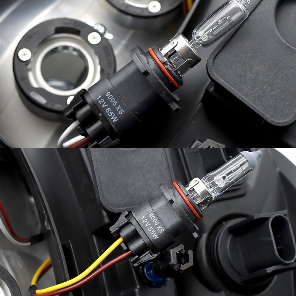 Chrome Halogen Headlights Assembly Compatible With Freightliner Columbia2004 - 2017 Passenger Side,Right Light - SLBSTORE