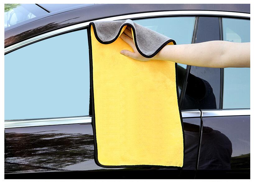 Car wash towel cleaning cloth special towel not lint car glass absorbent rag non - deer skin towel thickening without leaving marks - SLBSTORE