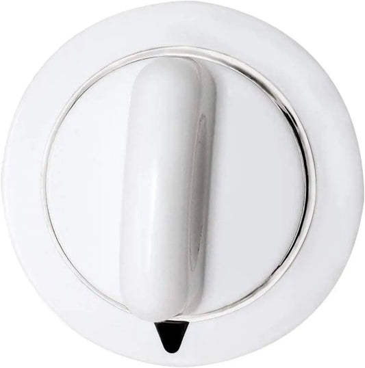 WE1M654 Timer Control Knob with Metal Ring - Compatible For GE Hotpoint Dryer - SLBSTORE