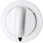WE1M654 Timer Control Knob with Metal Ring - Compatible For GE Hotpoint Dryer - SLBSTORE