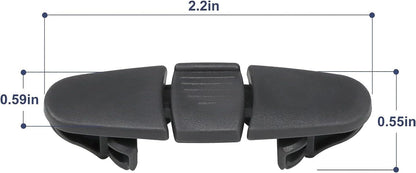 Dishwasher Rack Slide Rail Stop Clip W10508950 Upper Rack Replaces AP6022472 - SLBSTORE