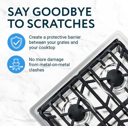 20-Pack Rubber Feet Stove Grates Compatible Viking Range Models DVGSU101 & VGRT560-6GQ - SLBSTORE