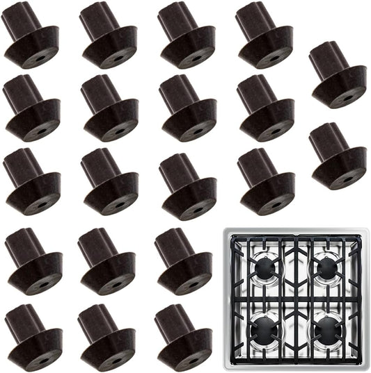 20-Pack Rubber Feet Stove Grates Compatible Viking Range Models DVGSU101 & VGRT560-6GQ - SLBSTORE