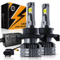 HIGH BRIGHTNESS F22 SERIES 24000LM 110W LED HEADLIGHT BULBS 6500K COOL WHITE - SLBSTORE